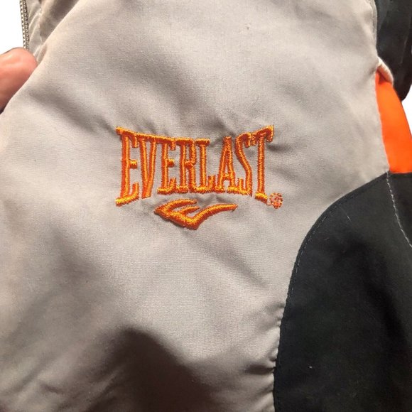 Everlast Boys 7/8 L Lightweight Athletic Lined Full Zip Jacket with Pockets Logo - Picture 9 of 9